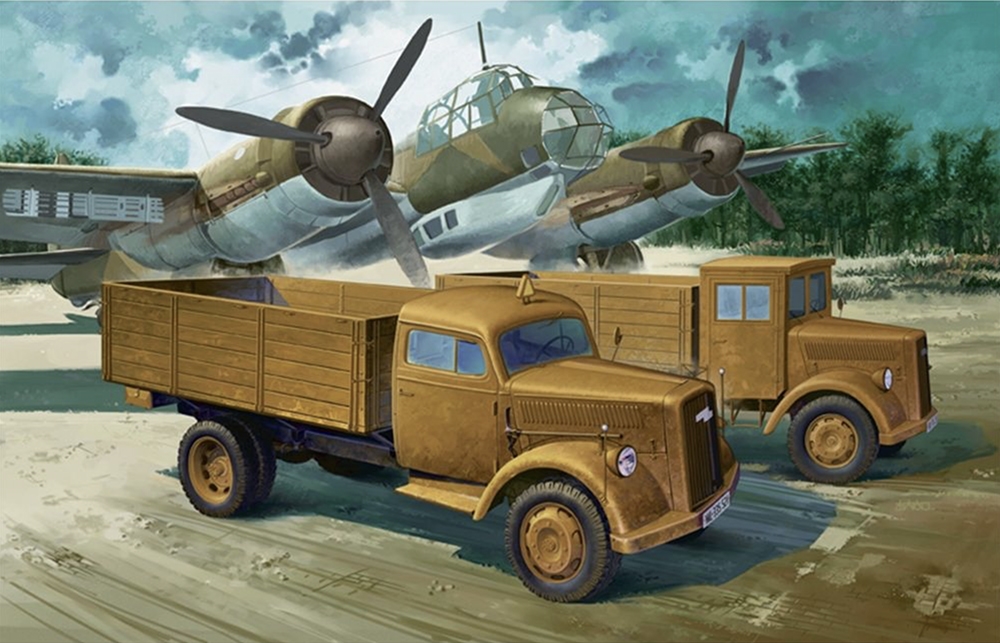 German Army WWII Cargo Truck