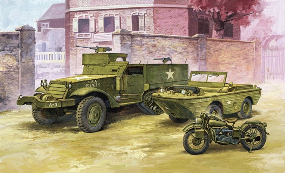 US Army M3 Half-Track & Amphibian Vehicle