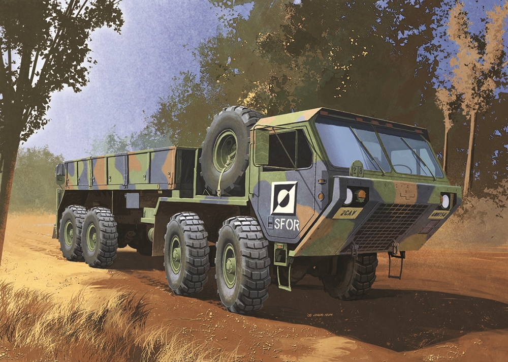 US Army M977 Oshkosh 8x8 Cargo Truck