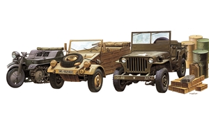 WWII Ground Vehicle Set