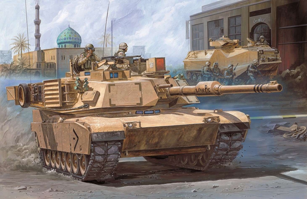 US Army M1A1 Abrams Main Battle Tank