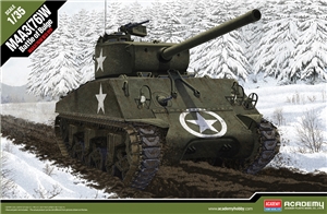 US Army M4A3 76mm  Battle of the Bulge  Medium Tank