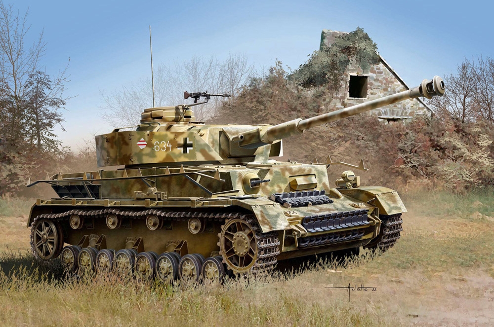 German Army Panzer IV Ausf H Late Medium Tank
