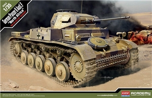 German Army Panzer II Ausf F  North Africa  Medium Tank