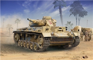 PKAY13567 German Army Panzer III Ausf N "Afrika Korps" Medium Tank