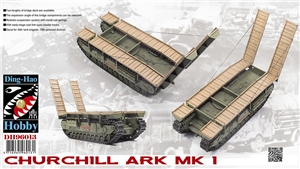 PKDH96013 British Army Churchill ARK Armoured Ramp Karrier Mk 1