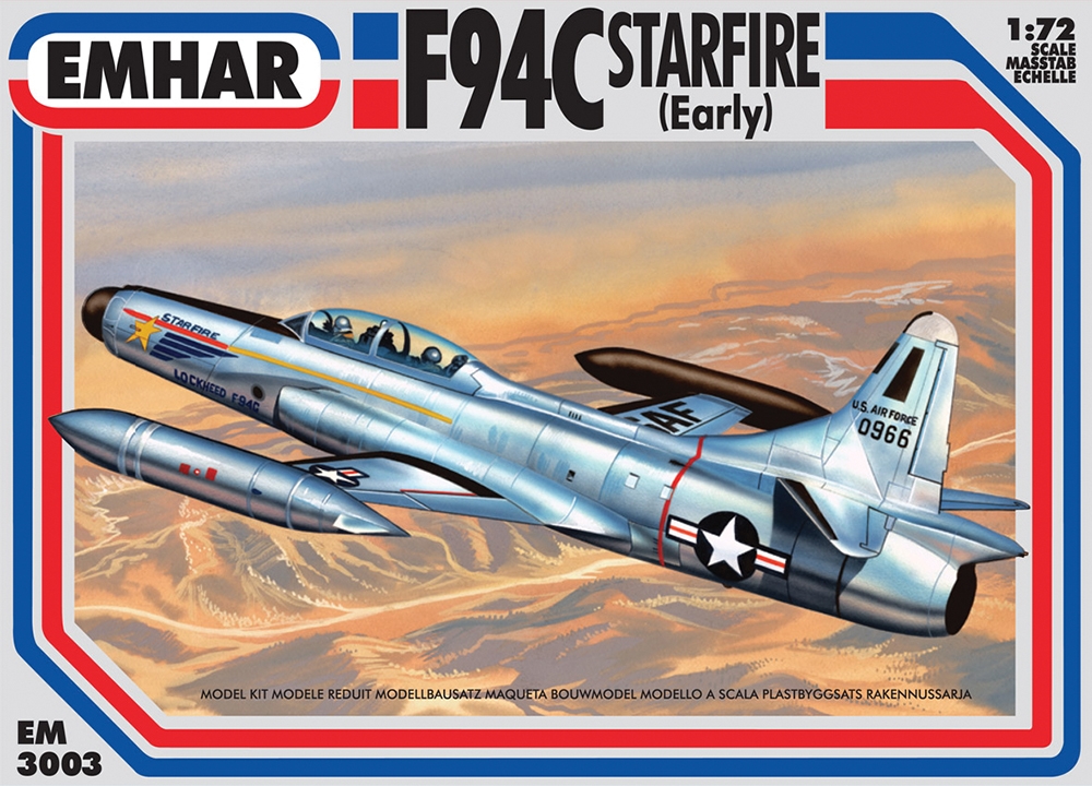 US Air Force F-94C Starfire  Early Jet Fighter Aircraft