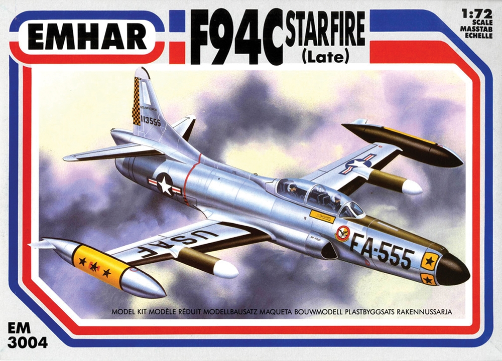 US Air Force F-94C Starfire  Late Jet Fighter Aircraft