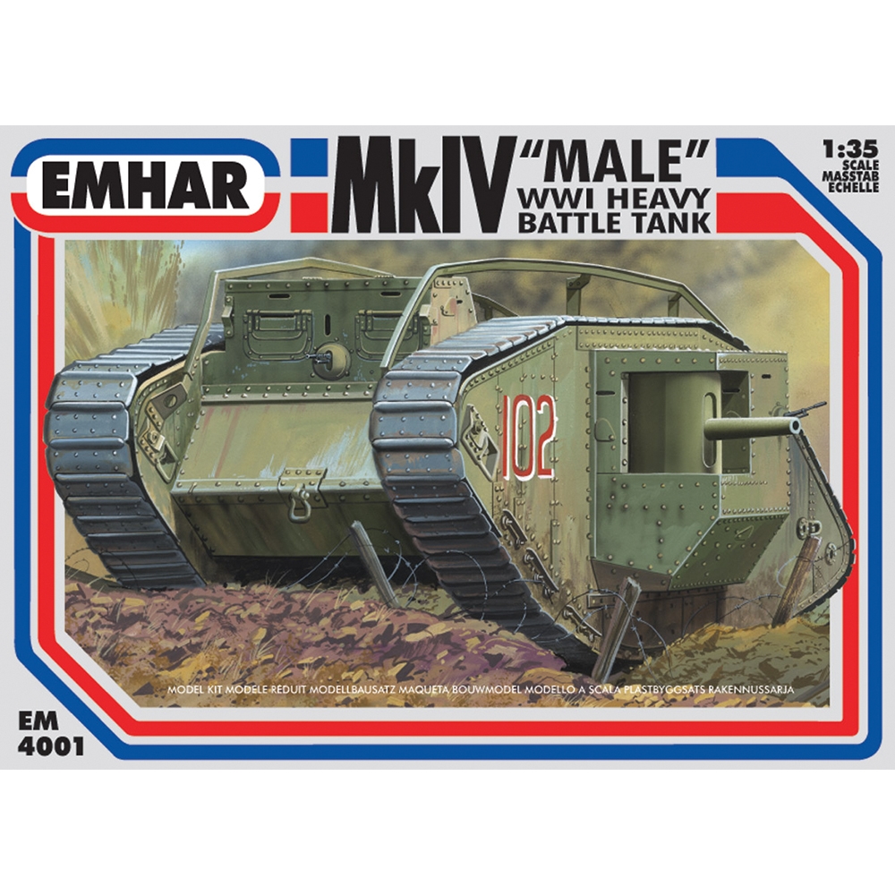 Mk IV 'Male' WWI Heavy Battle Tank