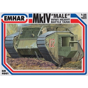 Mk IV 'Male' WWI Heavy Battle Tank