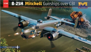 USAAF B-25H Mitchell Gunships over CBI Bomber Aircraft