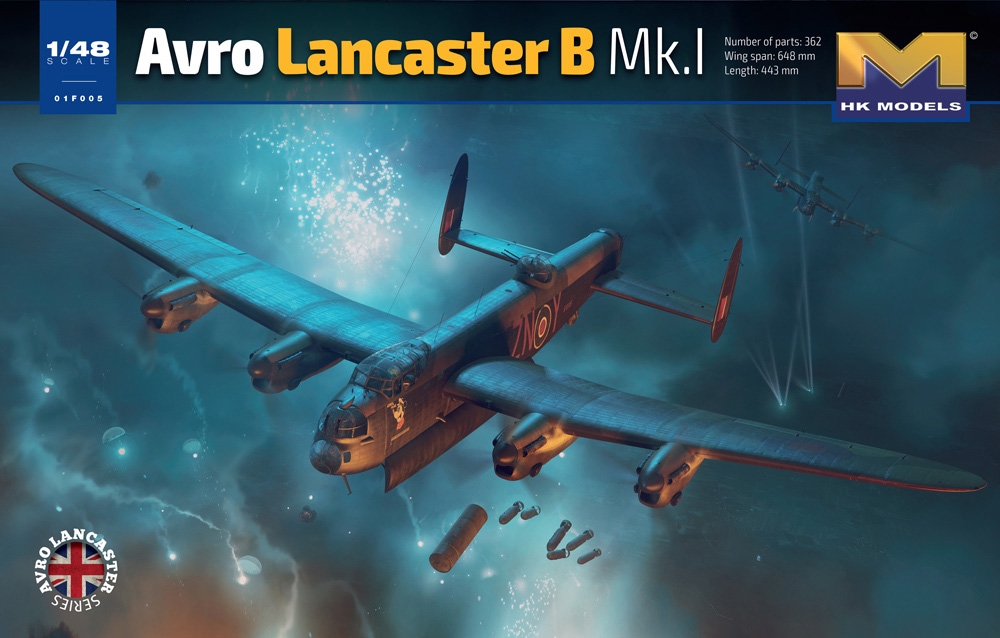 British Royal Air Force Lancaster B Mk I  Bomber Aircraft
