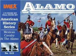 Mexican Cavalry at Alamo Figures