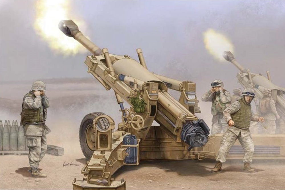 US Army M198 155mm Towed Howitzer