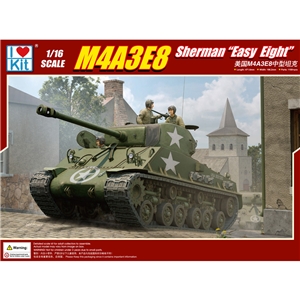 PKLK61615 US M4A3E8 Sherman "Easy Eight" WWII Medium Tank