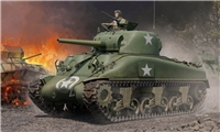 US M4A1 Sherman WWII Medium Tank (cast hull) Late
