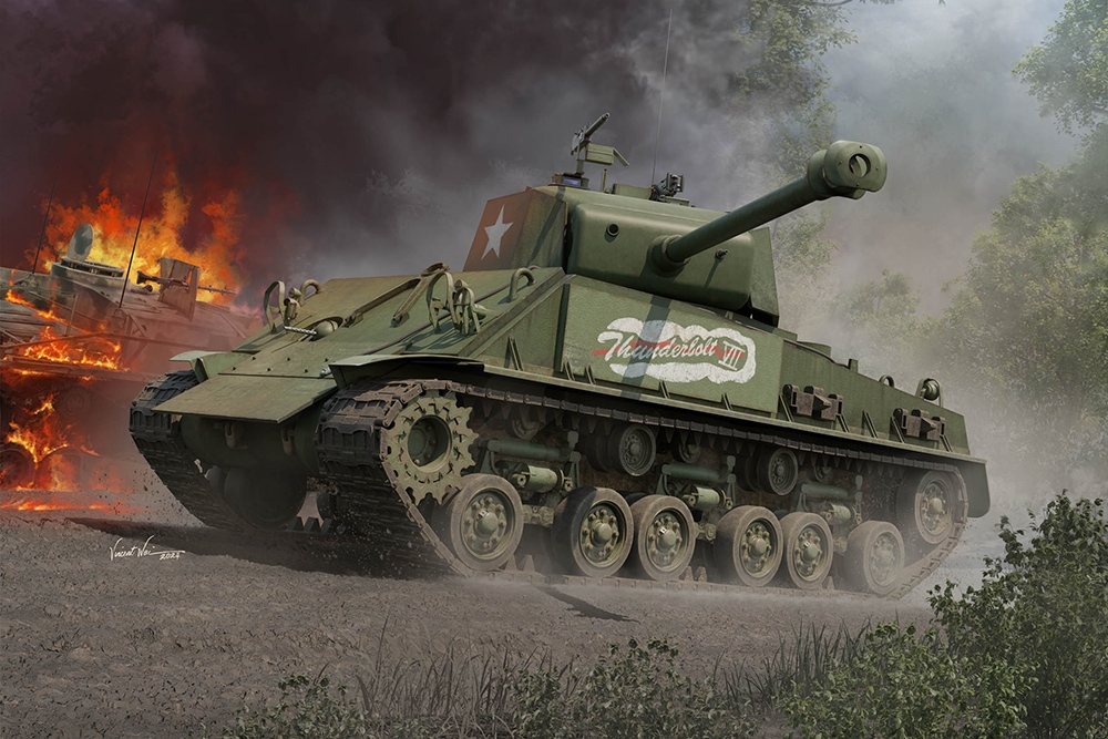 US Army M4A3E8 'Thunderbolt VII' Medium Tank