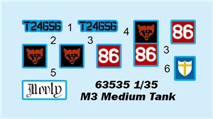 PKLK63535 decals