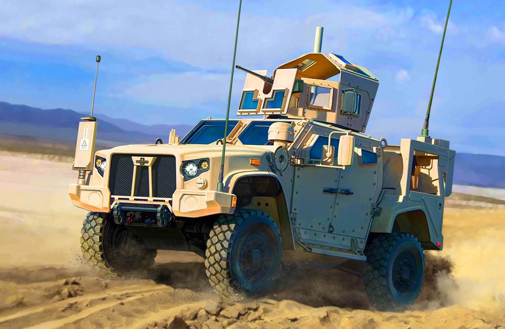 US Army M1278 JLTV Heavy Guns Carrier