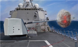 PKLK63551 US Navy Mk 45 Mod 4 5"/62 Naval Gun