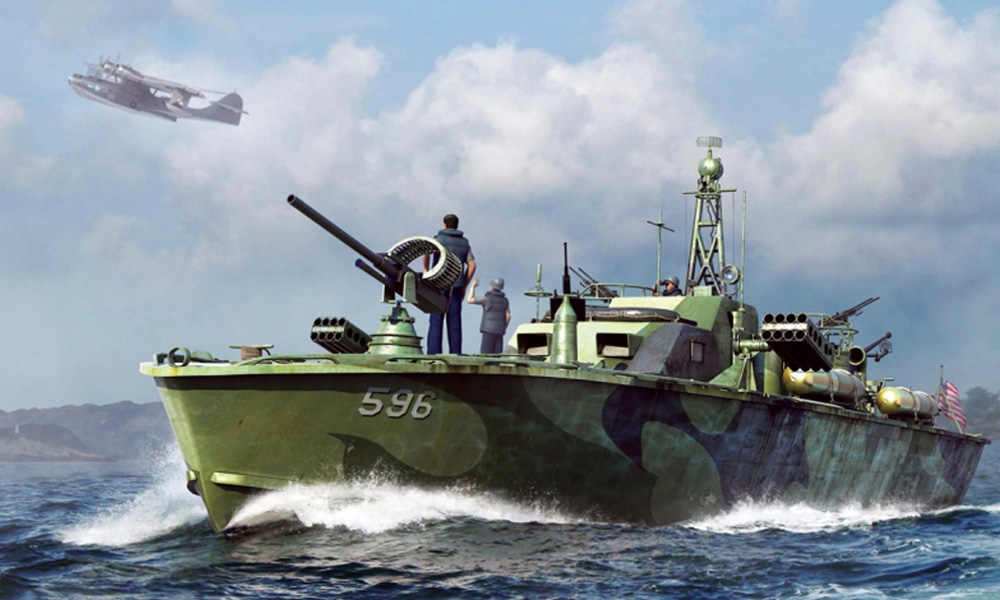 US Navy Elco 80' Patrol Torpedo Boat