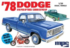 PKMPC901M 1978 Dodge D100 Pickup Truck & Mini-Bike