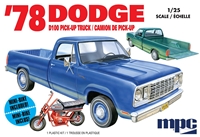 1978 Dodge D100 Pickup Truck & Mini-Bike
