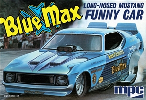 Blue Max Long Nose Mustang Funny Car