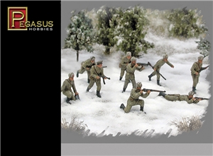WWII Russian Infantry Winter Figures (Qty 40)