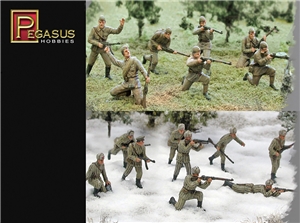 WWII Russians Summer & Winter Figures (Qty 40)