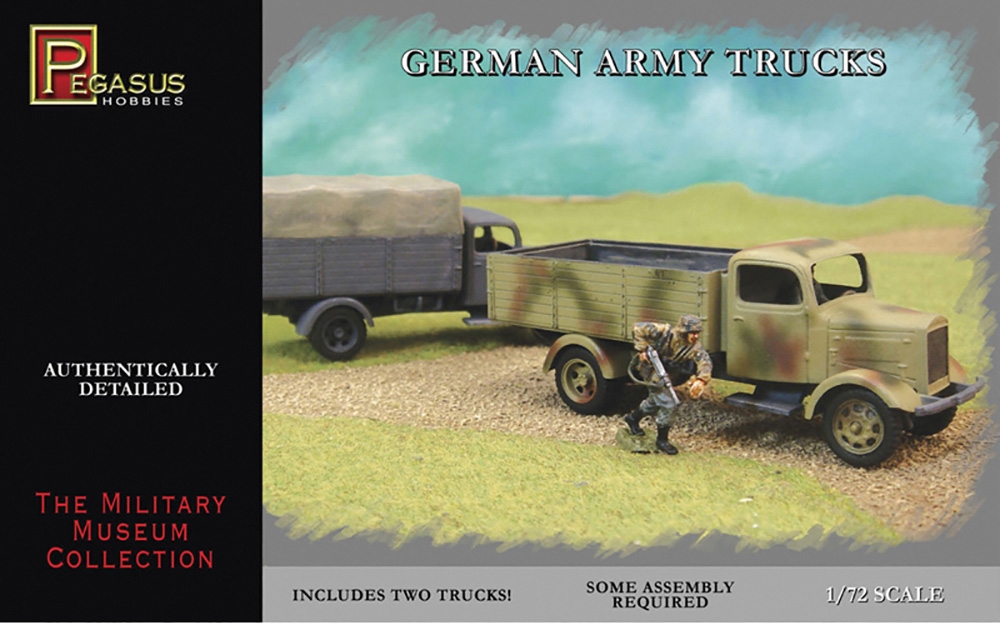German Army Trucks (Qty 2)