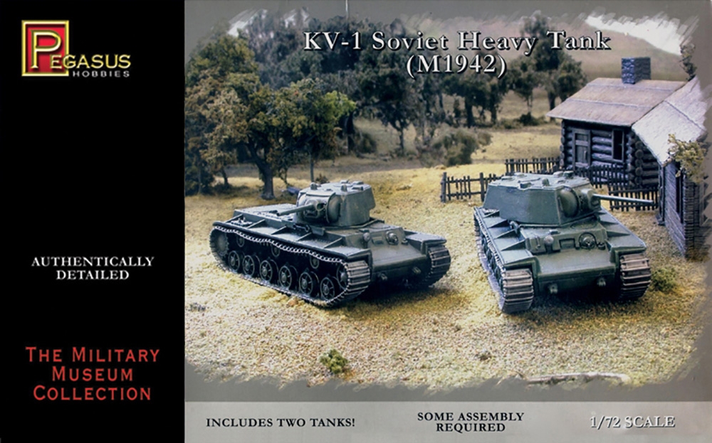 Soviet Army KV-1 Late Heavy Tanks (Qty 2)