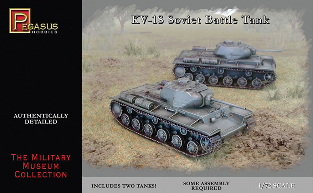 Soviet Army KV-1S Battle Tanks (Qty 2)