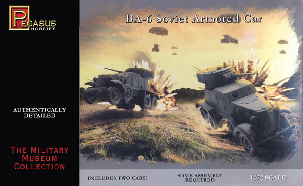 Soviet Army BA-6 Armoured Cars (Qty 2)