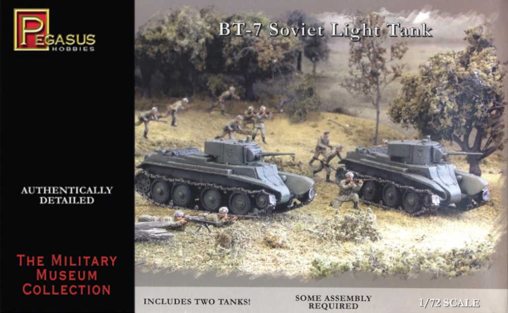 Soviet Army BT-7 Light Tanks (Qty 2)