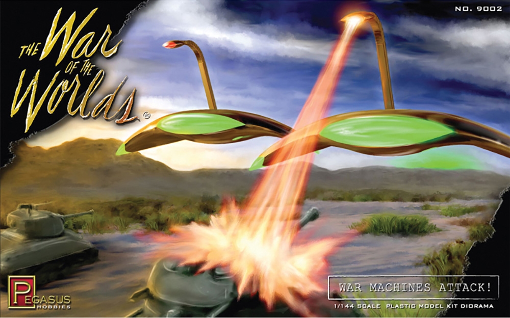 War of the Worlds Diorama