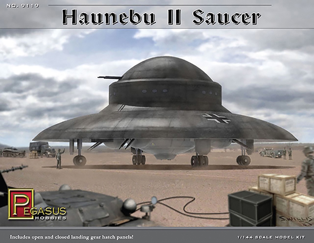 German Haunebu II Flying Saucer