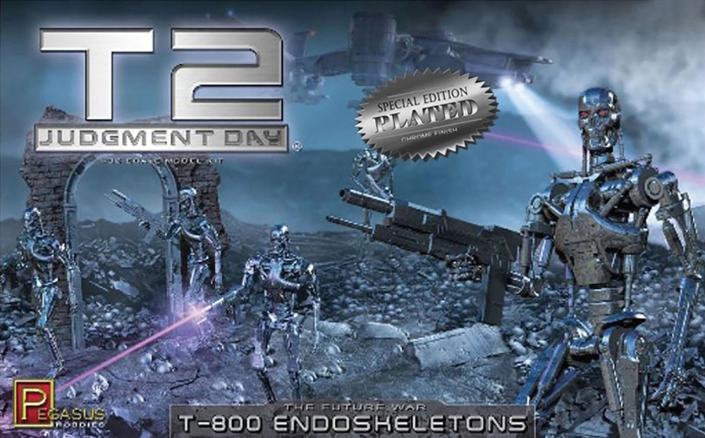 Terminator 2: Judgment Day T-800 Endoskeletons Chrome
