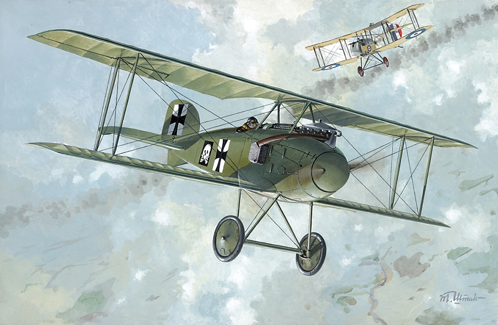 German Air Force Albatros D.I WWI Fighter Aircraft