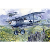 Pflaz D.III German WWI Fighter, 1917