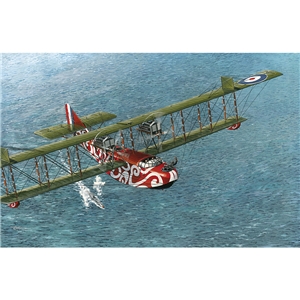 British Royal Air Force Felixstowe F.2A Early Flying Boat Aircraft