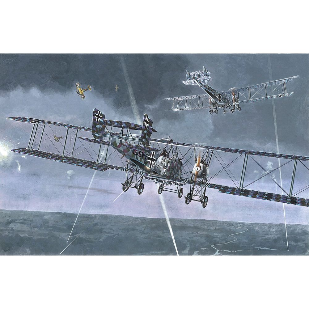 German Air Force Gotha G.Va/Vb WWI Bomber Aircraft