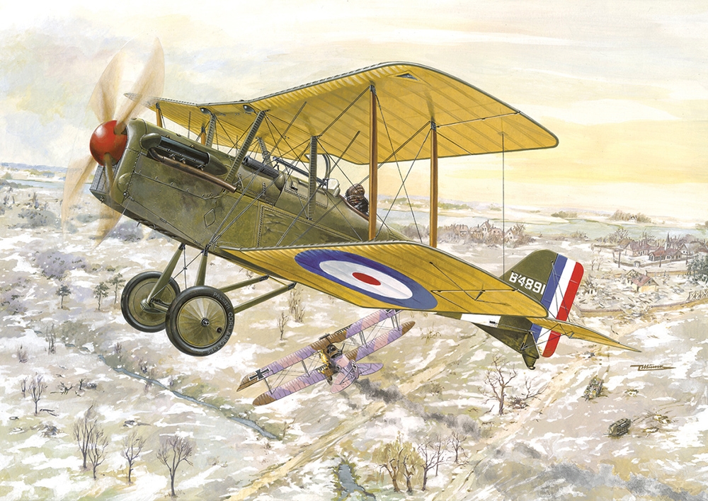 British Royal Air Force S.E.5a w/ Hispano Suiza WWI Fighter Aircraft