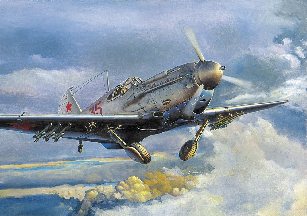 Soviet Air Force LaGG-3 (1 5 11 Series) WWII Fighter Aircraft