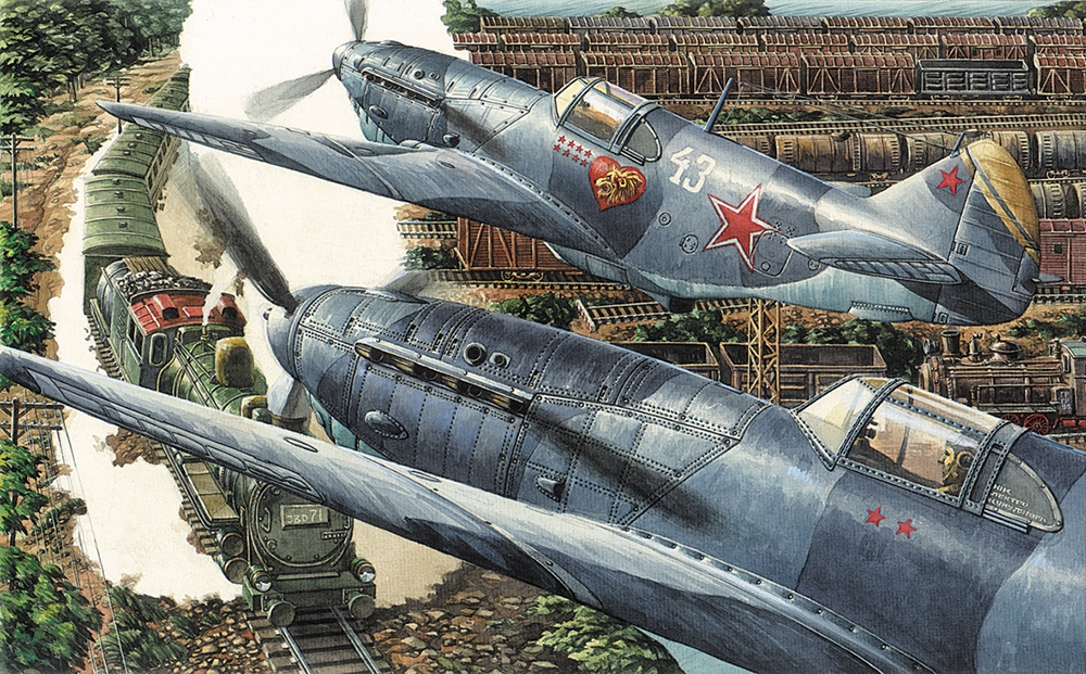 Soviet Air Force LaGG-3 (66 series) WWII Fighter Aircraft