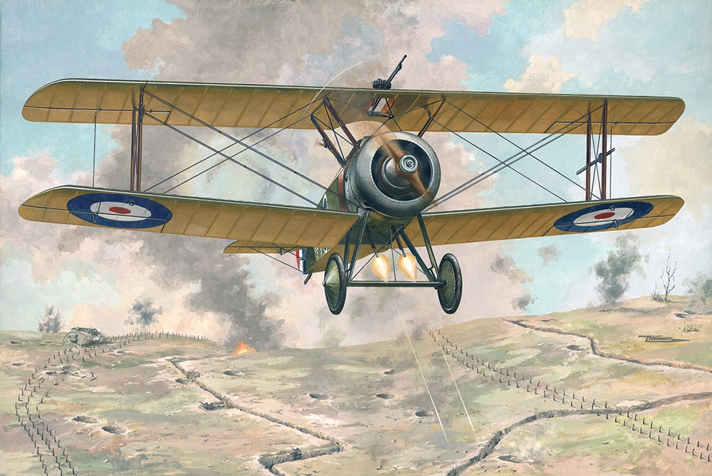 British Royal Air Force Sopwith T.F.1 Camel WWI Fighter Aircraft