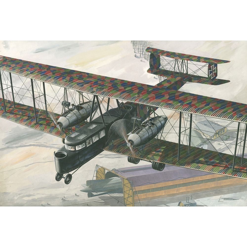 German Air Force Zeppelin Staaken R.VI 27/16 WWI Bomber Aircraft