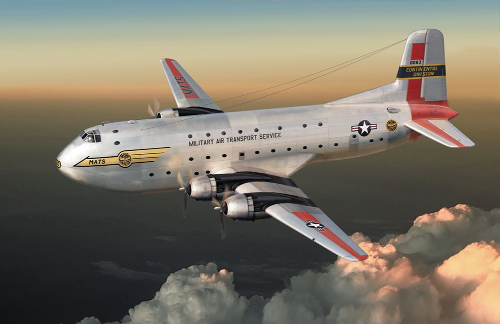 US Douglas C-124 Globemaster II Military Transport Aircraft