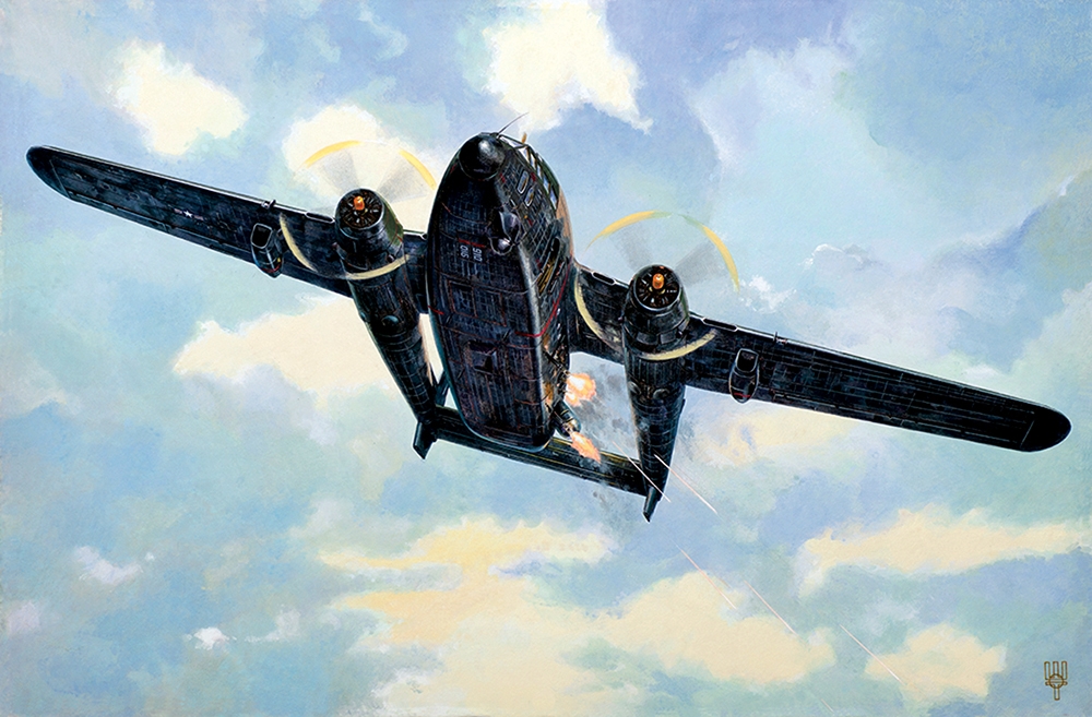 US Fairchild AC-119K Stinger Gunship Aircraft