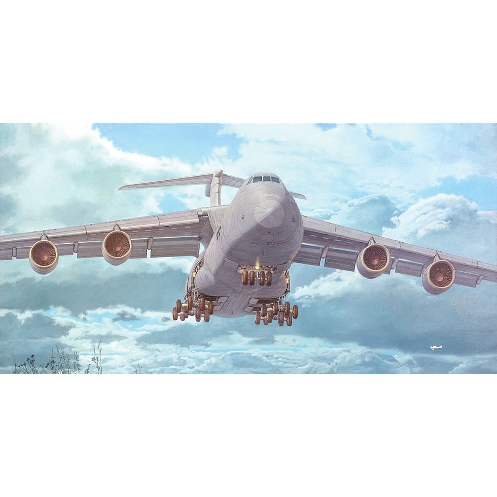 US Air Force C-5M Super Galaxy Military Transport Aircraft